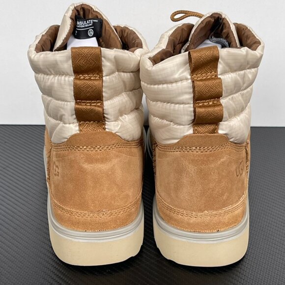 Unisex UGG Brown Thick-Soled Lace-Up Snow Boots - Picture 5 of 9